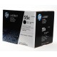 HP Toner nr 55XD CE255XD Black 2pack 2x12,5K