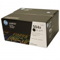 HP Toner nr 504XD CE250XD Black 2pack