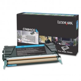 Lexmark Toner C784 C748H1CG Cyan 10K