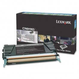 Lexmark Toner C746/748 C746H1KG BK 12K