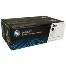 HP Toner nr 36A CB436AD Black 2pack 2x2K