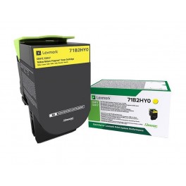 Lexmark Toner 71B2HY0 Yellow 3,5K