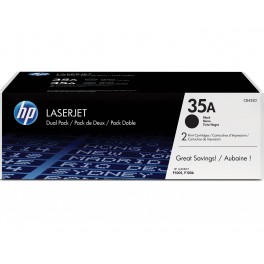 HP Toner nr 35AD CB435AD Black 2pack 2x1,5K