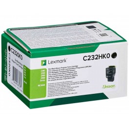 Lexmark Toner C232HK0 Black 3K