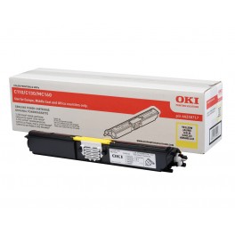 OKI Toner C110/130/160 Yellow 44250717 1,5K