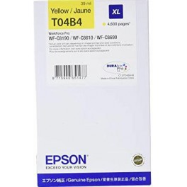 Epson Tusz Stylus T04B4 XL Yellow 39ml 4600stron