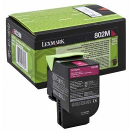 Lexmark Toner 802M 80C20M0 Magenta 1K CX310, CX410, CX510