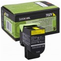 Lexmark Toner 702Y 70C20Y0 Yellow 1K