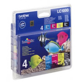 Brother Tusz LC1000 CMYK 4pack