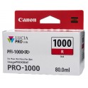 Canon Tusz PFI1000 Red 80 ml