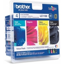 Brother Tusz LC1100 CMYK 4pack
