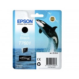 Epson Tusz SC-P600, T7601 Photo Black 25.9ml