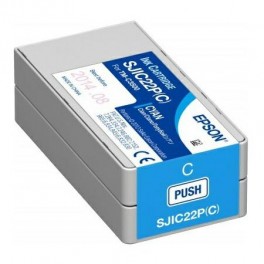 Epson Tusz SJIC22PC C33S020602 Cyan 33ml