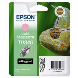 Epson Tusz Stylus Photo 2100 T0346 Light Magenta 400 stron