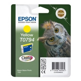 Epson Tusz Stylus Photo 1400 T0794 Yellow 11ml