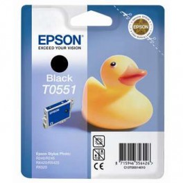 Epson Tusz Photo RX420 T0551 Black 8ml